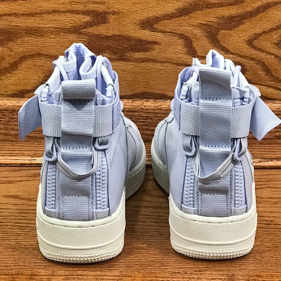 Nike SF AF1 Mid Palest Purple Vt Ultra Pale Shoes - Picture 5 of 8